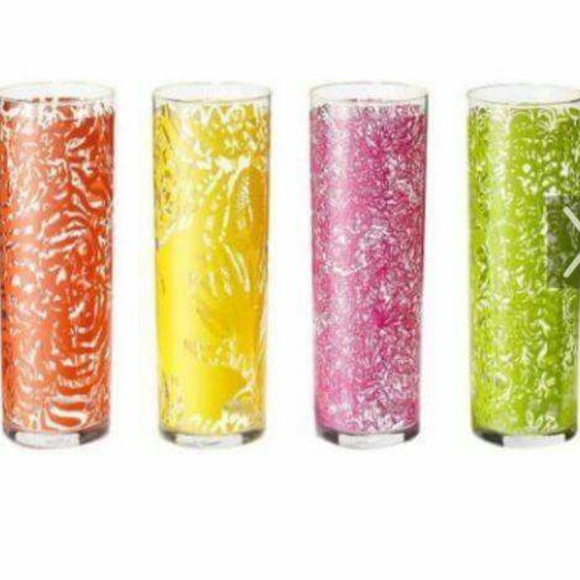 Lilly Pulitzer for Target Other - Lilly Pulitzer for Target tall glasses Tom Collins